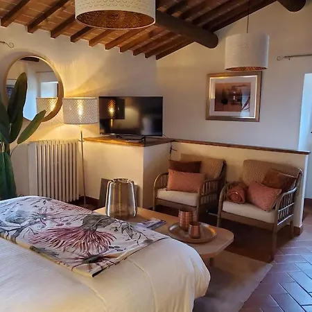 Апартаменты Lux Tuscan Farmhouse Pool&balconies Ангьяри