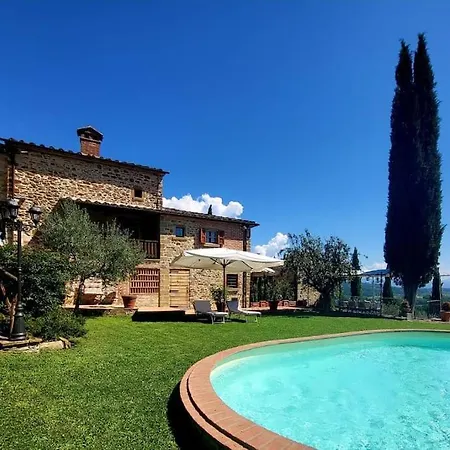 Lux Tuscan Farmhouse Pool&balconies Апартаменты